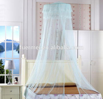 Queen Size Round Hoop Canopy Bed Mosquito Net