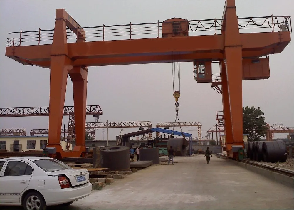 Mgu Electric Hoist Double Beam Gantry Cranes