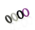 Custom Mens Womens Wedding Ring Karet Silicone Band