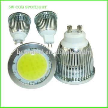 5W COB GU10 led spot light