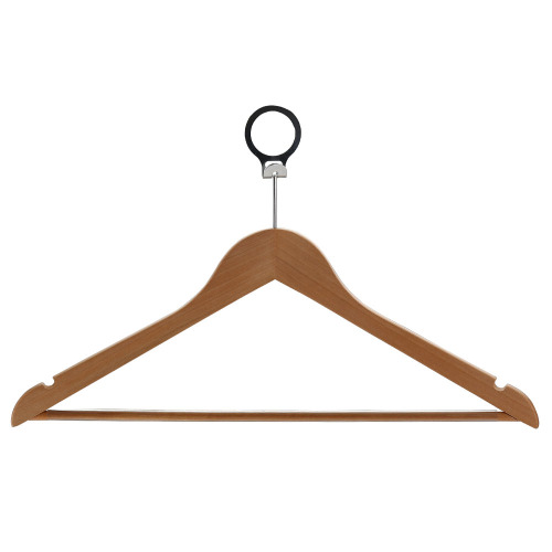 Luxury European Clothes Hanger Wooden Hotel Hanger