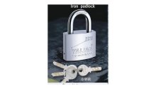 Computer keys padlocks surface chrome plated