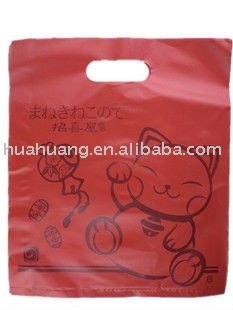 HDPE die cut handle bags