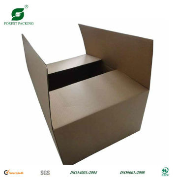 PLAIN BROWN CARDBOARD BOX