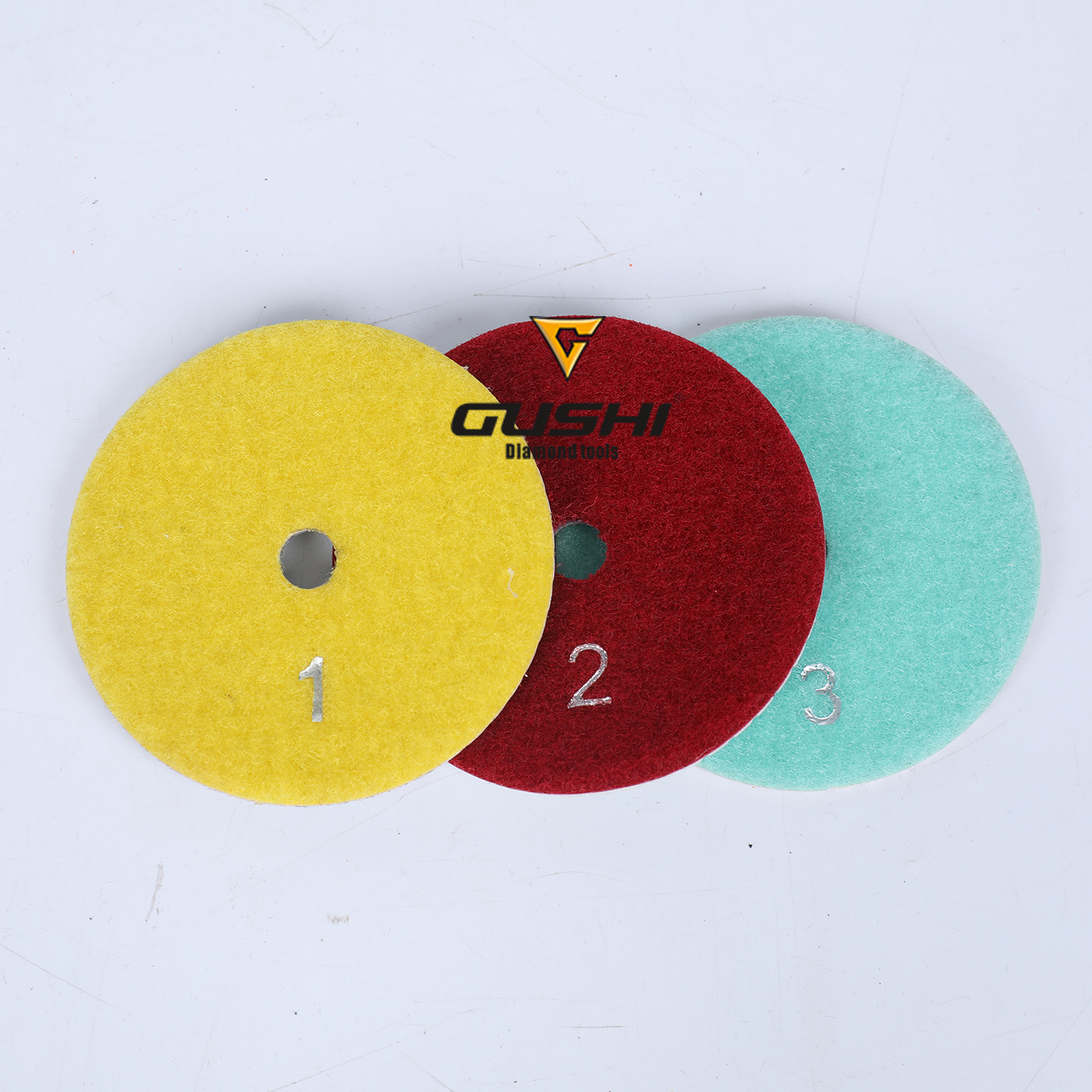 5 Step Diamond Concrete Polishing Pads