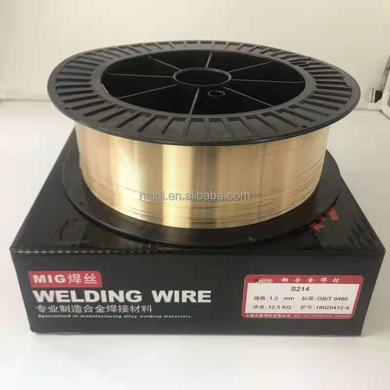 good performance copper alloy mig welding wire aws ercu 0.9mm for  gas welding