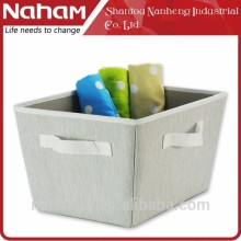 Naham Slubbed Fabric storage basket/sundries basket/laundry basket