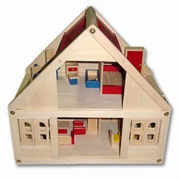 Doll House Composed of Bed Room and Dinning Sets, Hundreds of Latest Wooden Toys Available