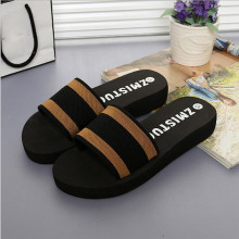 Summer Women Shoes Platform Bath Slippers Wedge Beach Flip Flops Slippers Shoes chaussures femme zapatos mujer 2019#XP30
