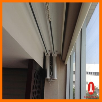 Guangzhou electric curtain motor for hotel project/ remote control curtain motor