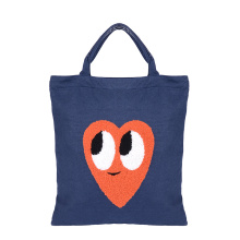 Handdoek met korte handgreep Borduurpatch Handtassen Tas Canvas