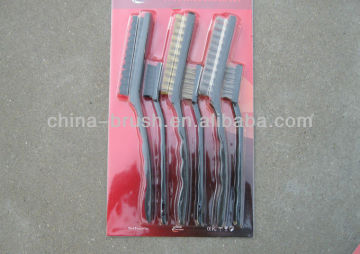 mini steel wire brush set