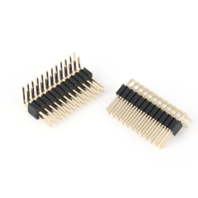1.27mm pin connector double row 90 degree