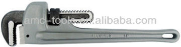 Aluminum handle strait pipe wrench(pipe spanner,stillson wrench)