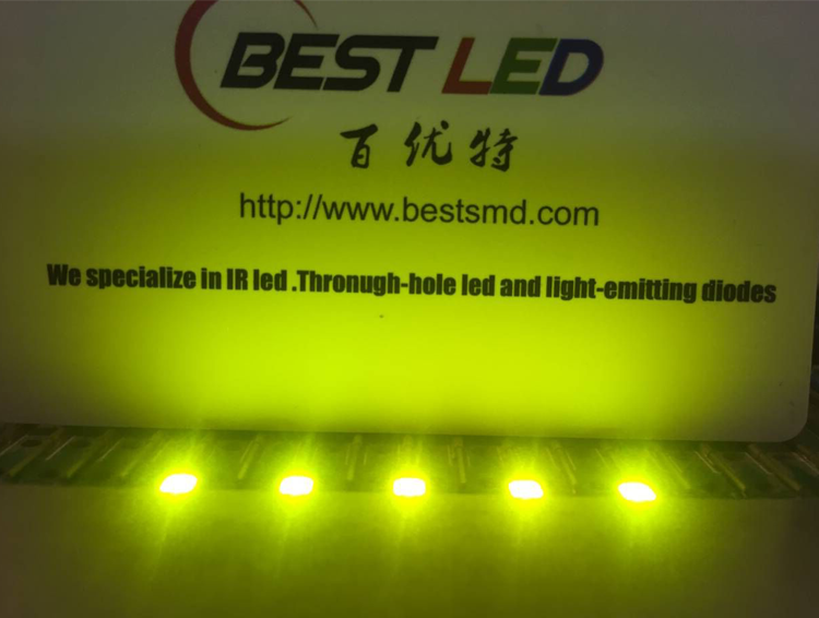 570nm 3v LED 2835 smd