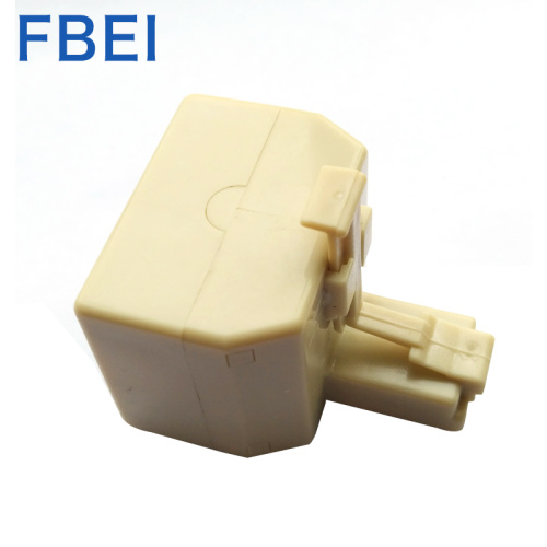 RJ45 8P8C nätverksadapter splitter 3-vägs 8P8C