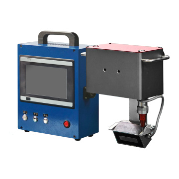 Zixu Slope Dot Peen Marking Machine 110*30mm for Motorcycle Engine Shell