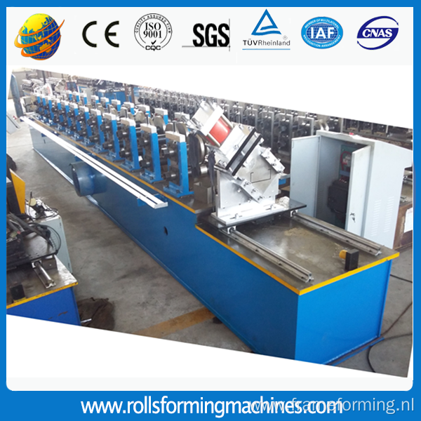 Steel c profile roll forming machine