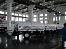 trailer concrete pump