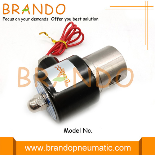 2S040-10 SUS-10 3/8 &#39;&#39; Elektromagnetisches Magnetventil aus Edelstahl