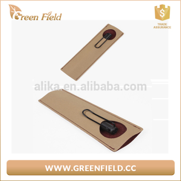 Business travel kraft paper pen cases Carry-on portable single pen cases