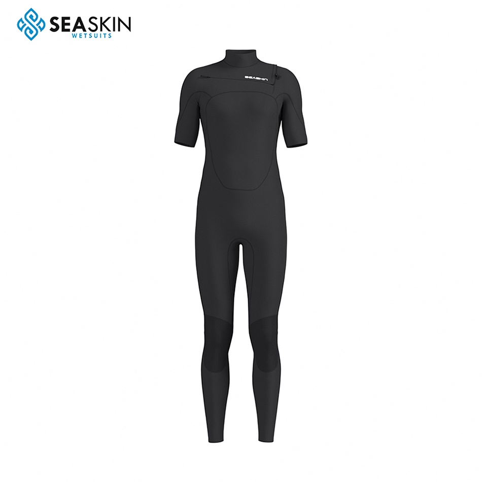 Seaskin Short Sleeve Zipperless Surfing Wetsuit untuk Pria