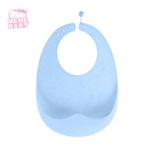 Customization Transparent Waterproof Feeding Silicone Bibs