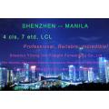 LCL Consolidation Shipping from Shenzhen to Manila