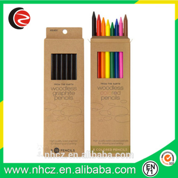 colored pencil paper box