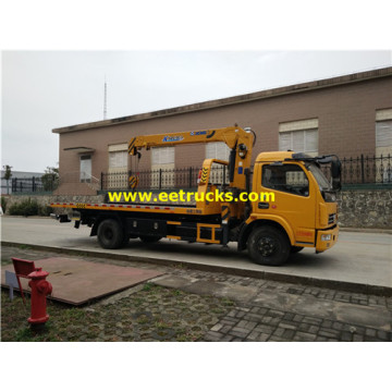 DFAC 4ton Tow Wrecker Veículos montados Guindastes