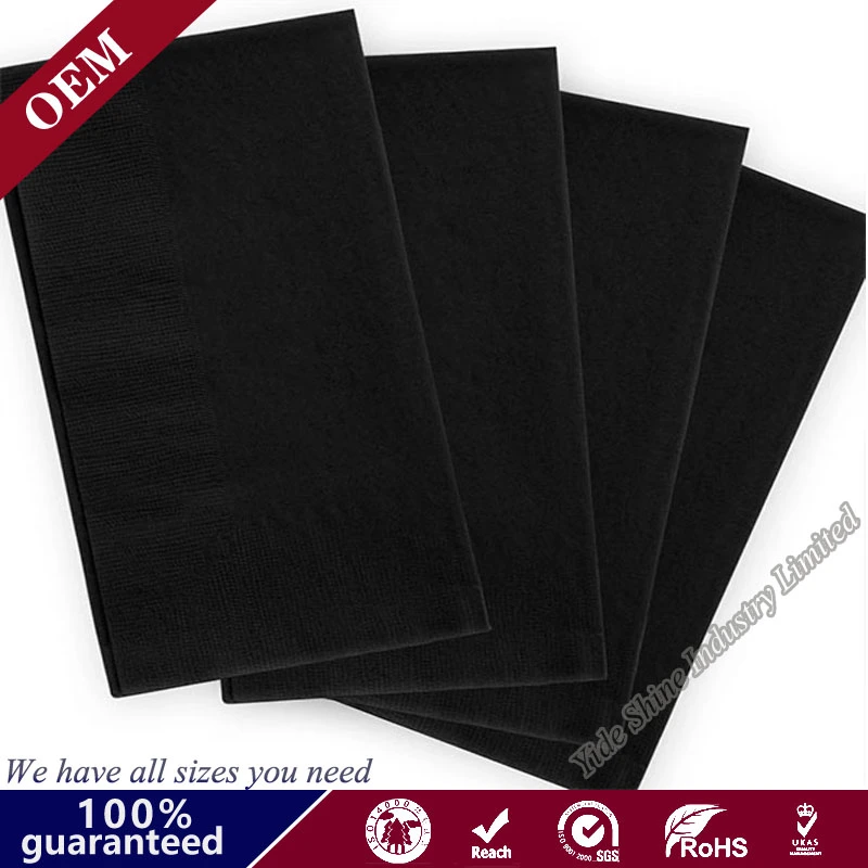 Wholesale Custom Cheap Cloth Like Napkins Standard Napkin Size 17X17 Paper Napkin