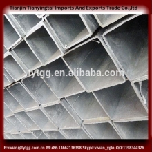 hot dip galvanized rectangular hollow section for construction material