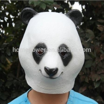 Latex Panda Mask Adult One Size fits all Costume mask