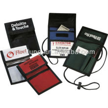 Showman Badge Holder Logo printingTrade Show Badge Holder Fabric Badge holder