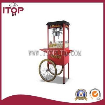 automatic popcorn vending machine with cart
