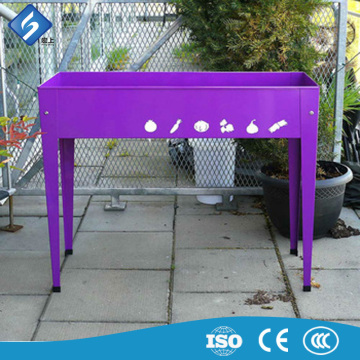 Colorful Garden Flower Vegetable Grow Bed Display Rack