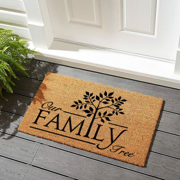 Innovative Imitation Coconut Coir Door Mats: Custom Printed Anti-Slip Floor Mats