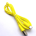 Kleurrijke USB Type-C siliconenkabel