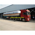 62m3 Tri-axle Wingi wa Propane Trailer