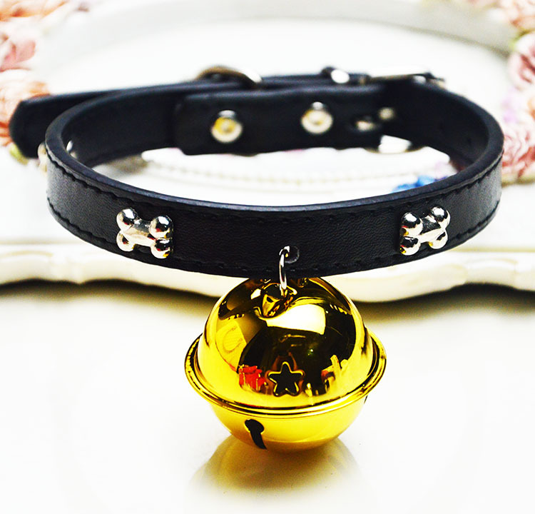 Halloween Pet Supplies Small Medium Large Cat Collar Adjustable Pumpkin Bell Dog Strap Pet Collars