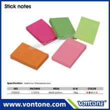 color adhesive memo stick note