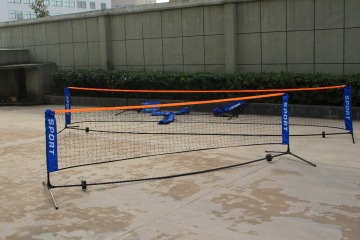 Enhanced length Portable Tennis nets