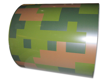 Camouflage printing board