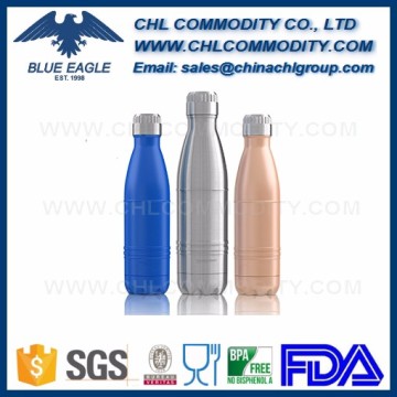 BPA Free swell bottle with powder coated