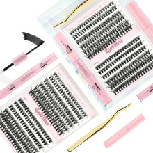 Wholesale 3D Fluffy Cluster Eyelash Extension Kit