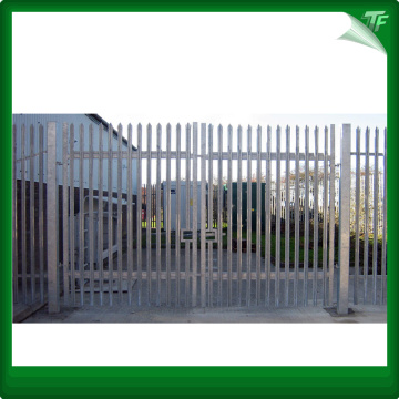 PVC coated Stainless steel palisade fencing