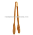 nuovo design Eco-Friendly Bamboo kitchen 12-Inch Bamboo food tong