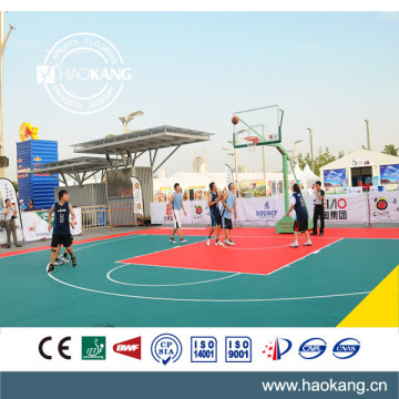PP Interlock Basketball Floor Mat