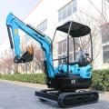 Baru 1-1,8 ton mini excavator kecil