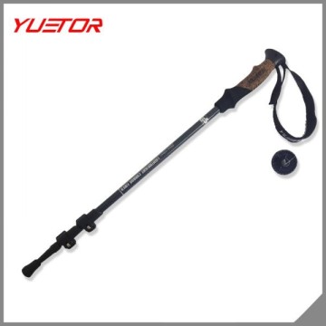 YUETOR carbon fiber trekking poles with cork handle